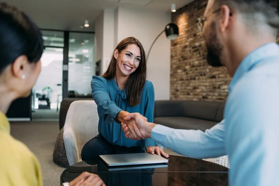 Developer receiving career coaching and guidance